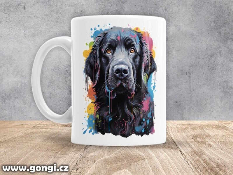 Hrnek - 0304 - Novofundlandský pes